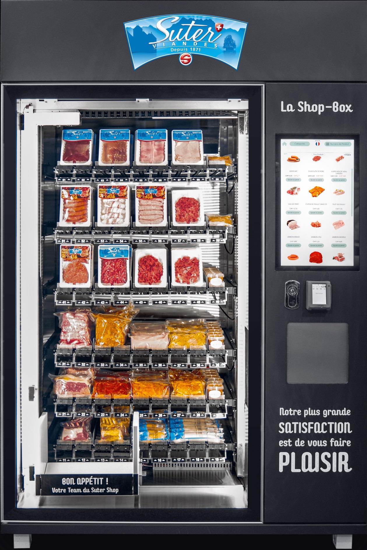 Distributore automatico Magex per macelleria